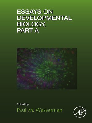 cover image of Essays on Developmental Biology, Part A